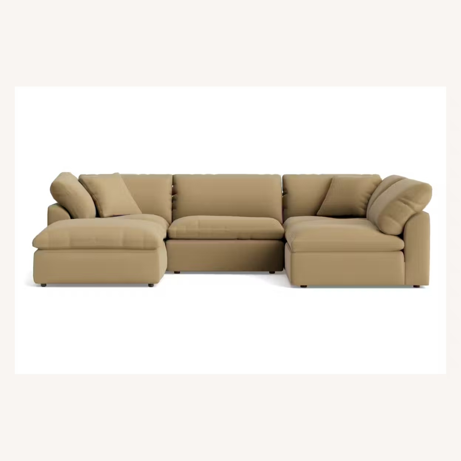 Joybird Bryant U-Sofa Bumper 5 Piece Sectional - image-6
