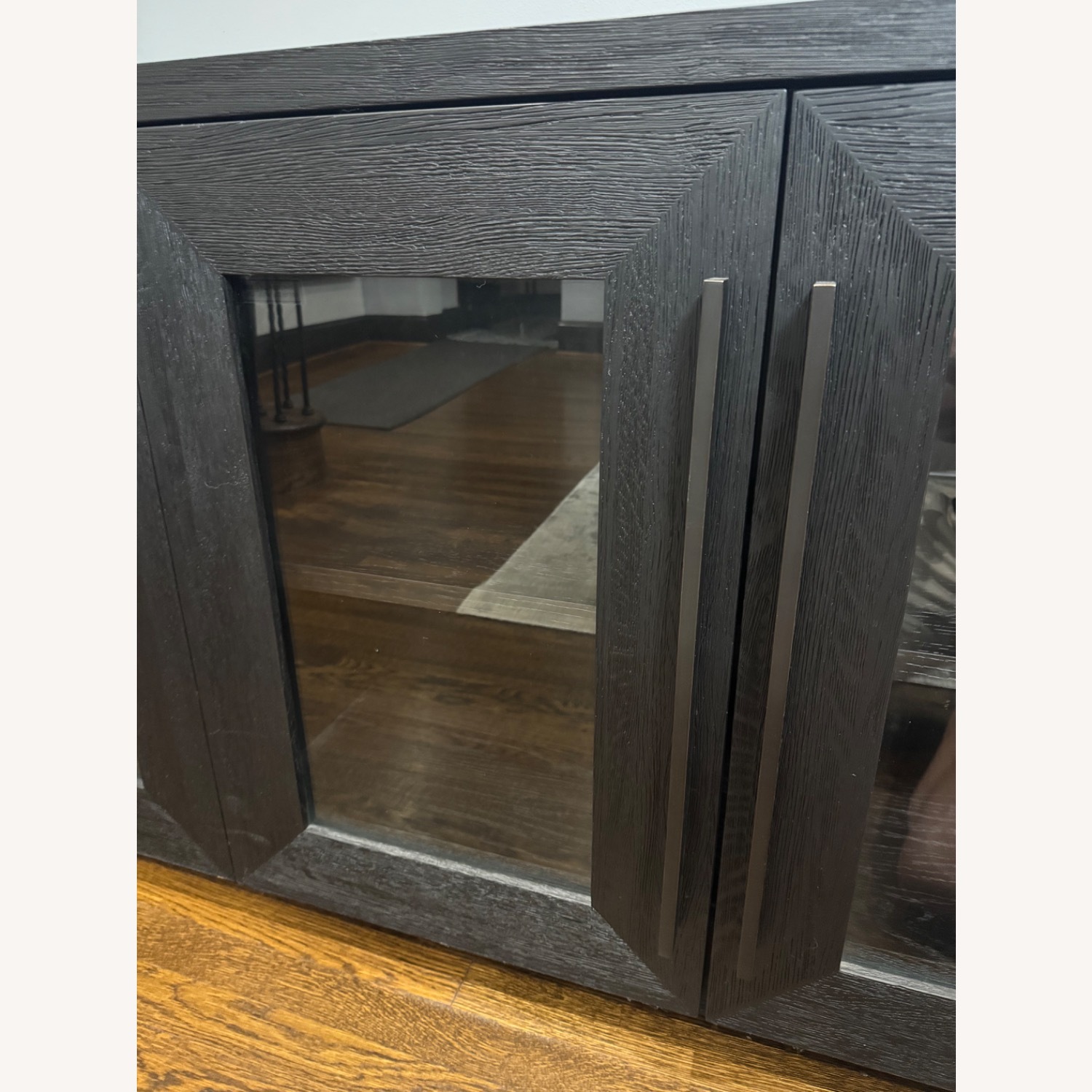 Restoration Hardware Black Wood Sideboard - image-3