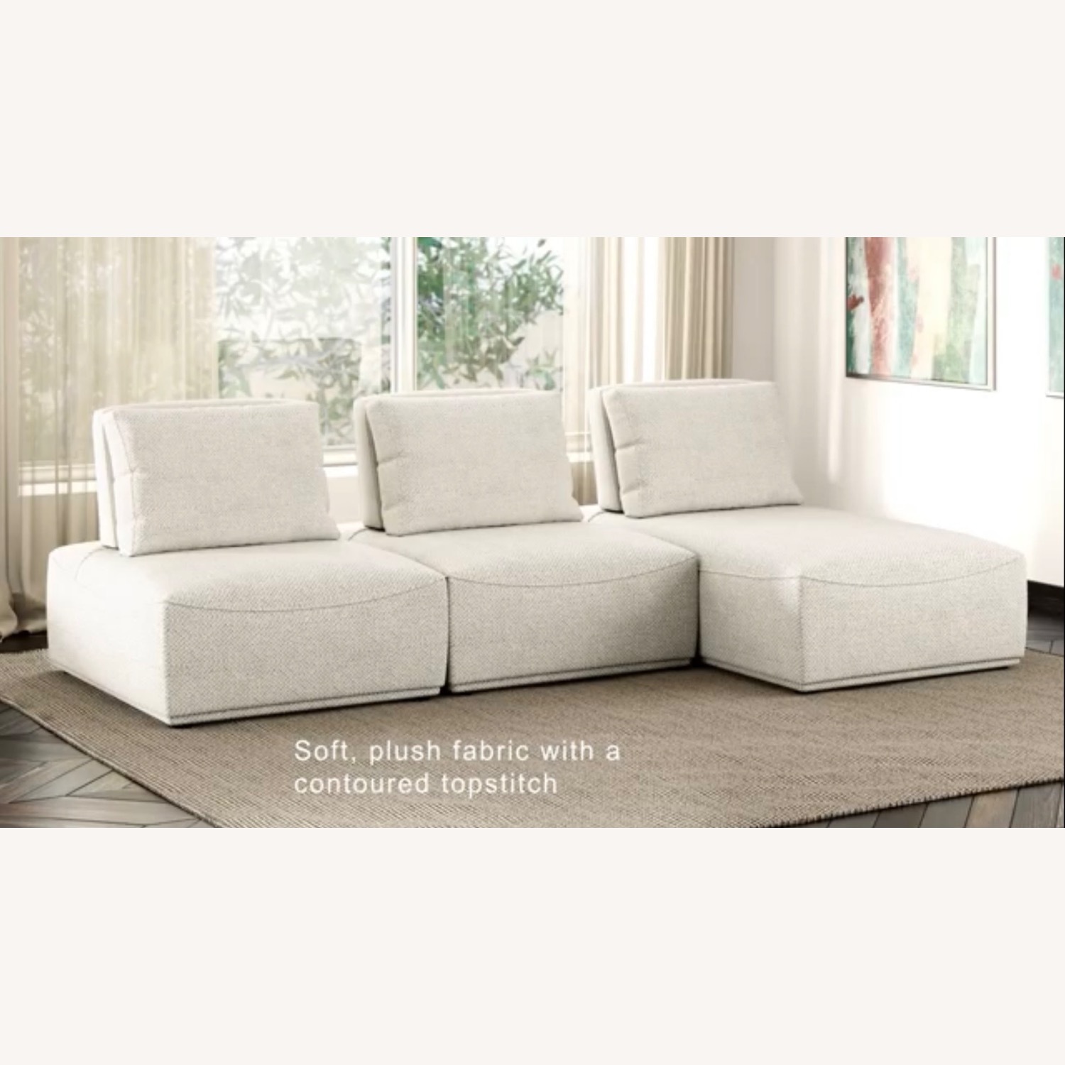 RST Brands 3-Piece Modular Sectional Sofa - image-1