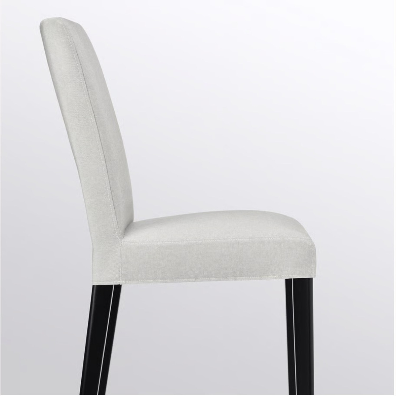IKEA BERGMUND Light Gray Chairs - image-4