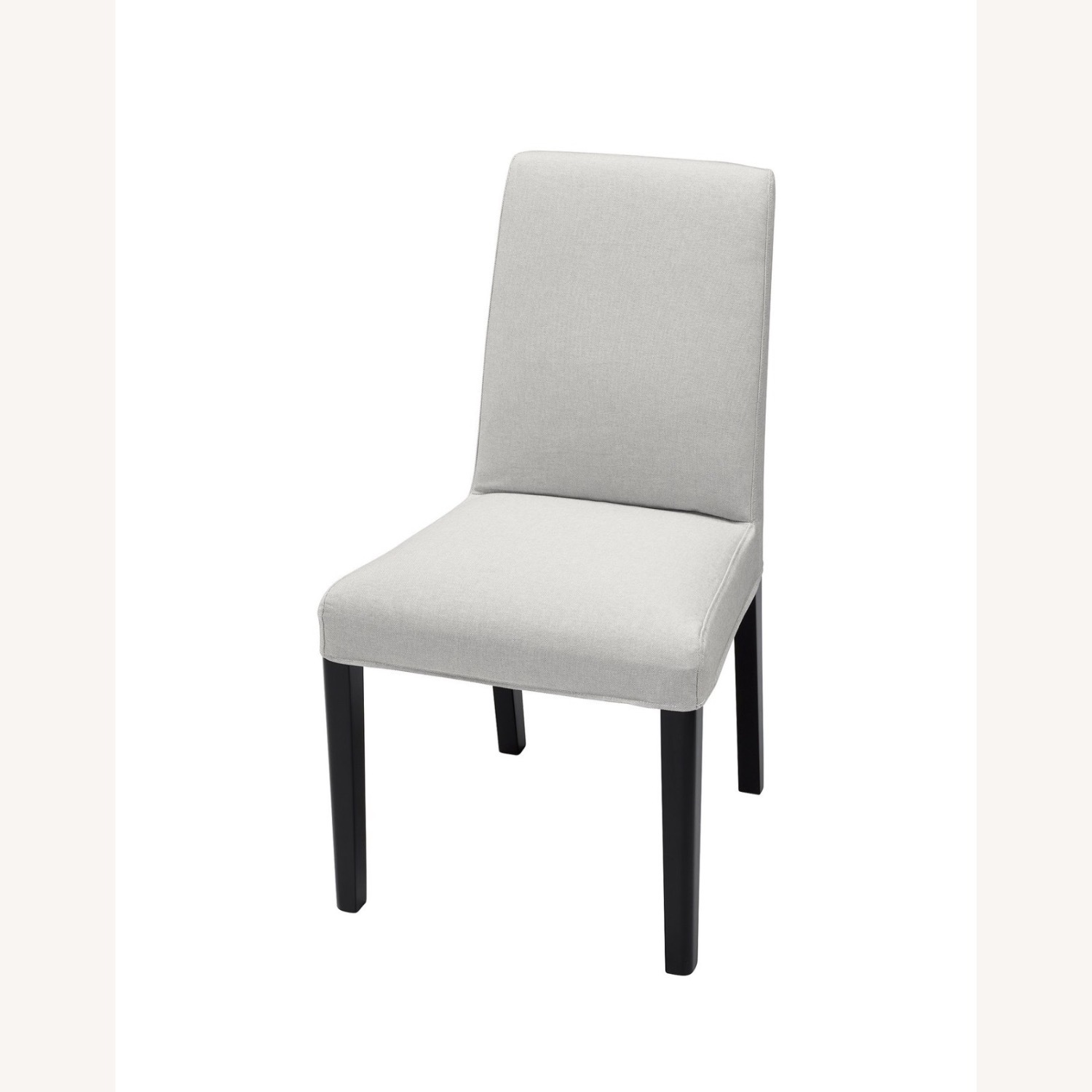 IKEA BERGMUND Light Gray Chairs - image-3