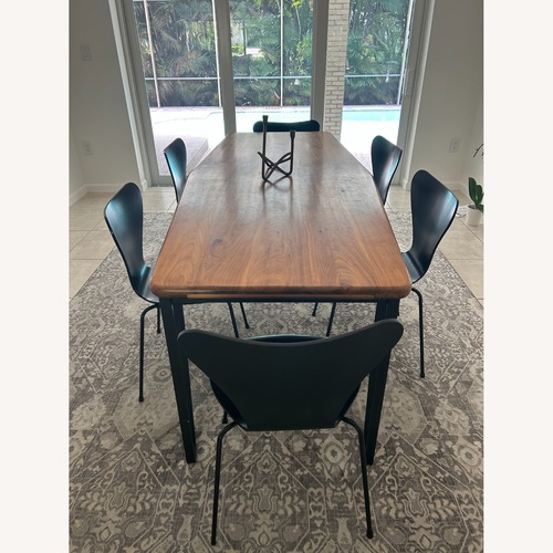 Used ABC Carpet and Home Dark Brown Wood Table for sale on AptDeco