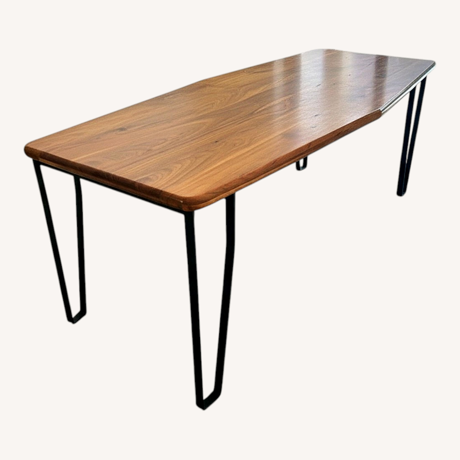 ABC Carpet and Home Dark Brown Wood Table - image-0