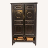 Antique Chinese-Style Armoire