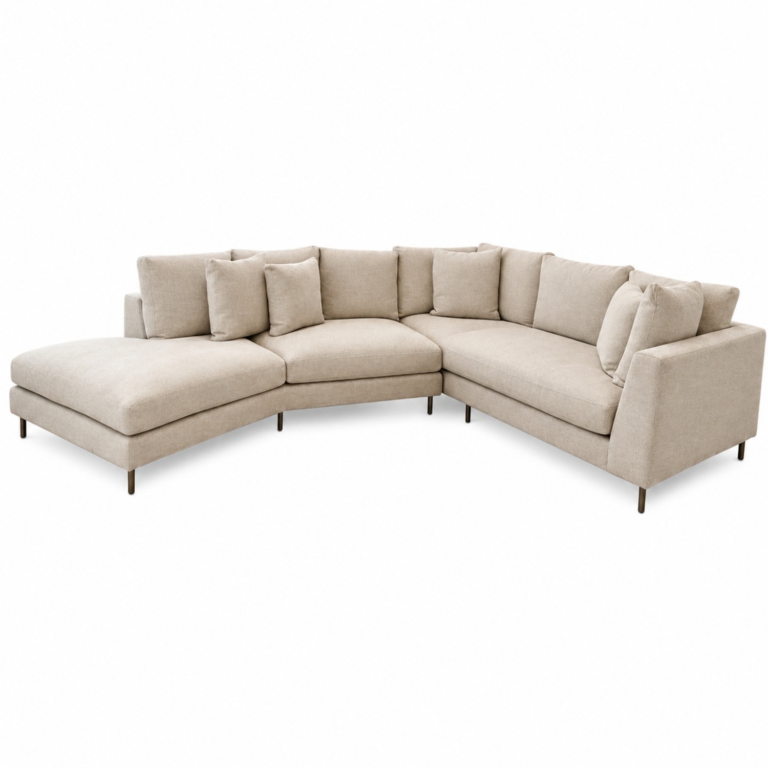 Room & Board Hayes Natural 2 Piece Sectional - image-5