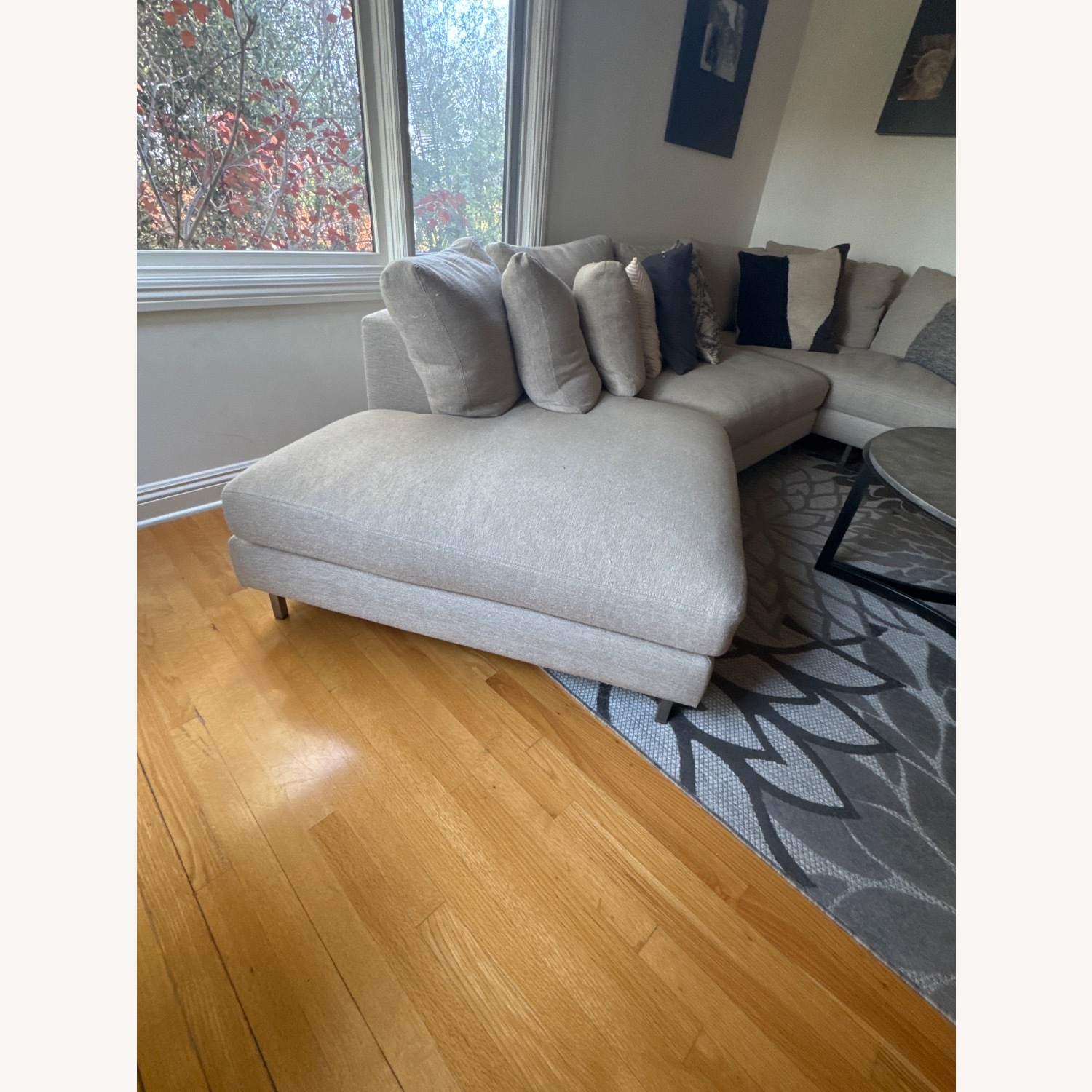 Room & Board Hayes Natural 2 Piece Sectional - image-3
