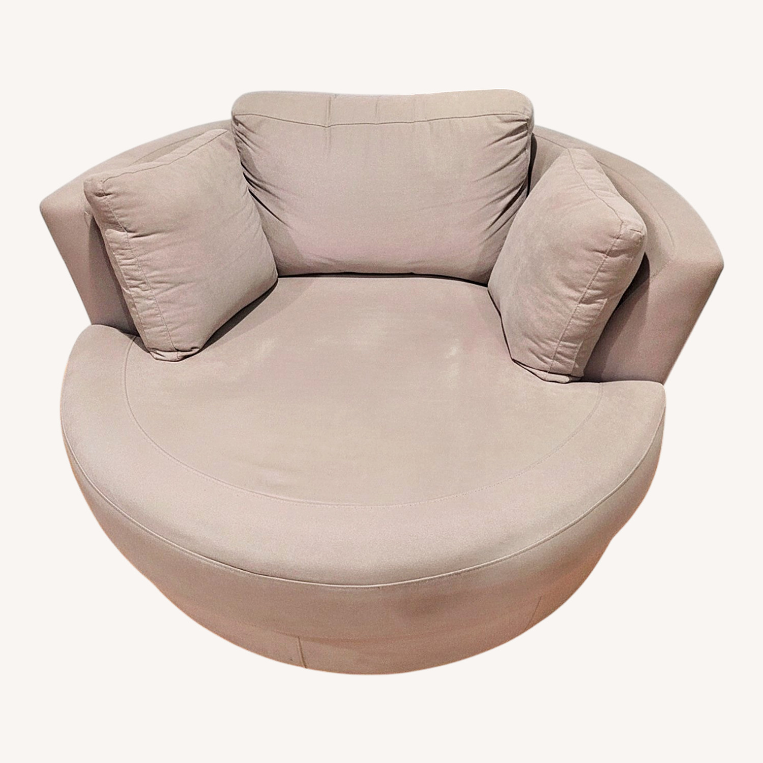 Light Gray Loveseat - image-0