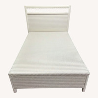 Lexington Furniture White Wicker Headboard