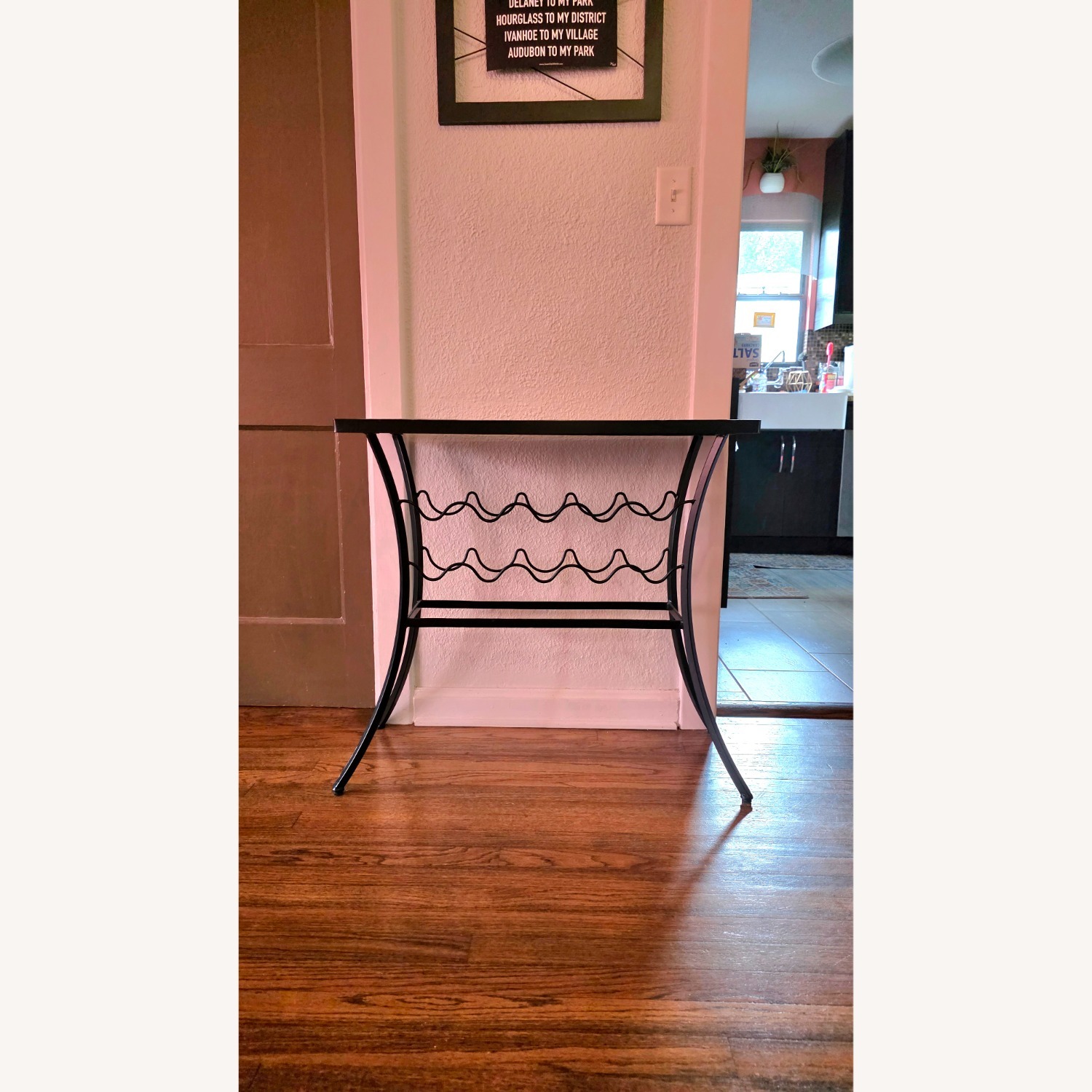 Pier 1 Imports Wrought Iron Bar Cart - image-7