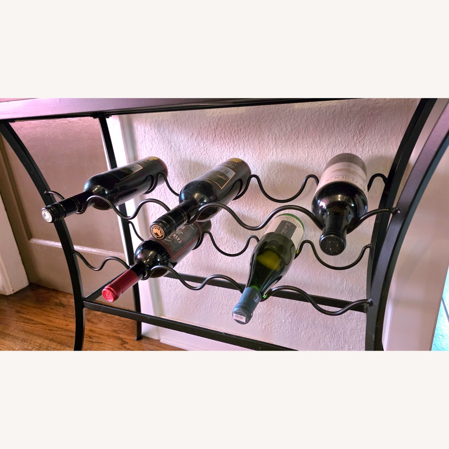 Pier 1 Imports Wrought Iron Bar Cart - image-6