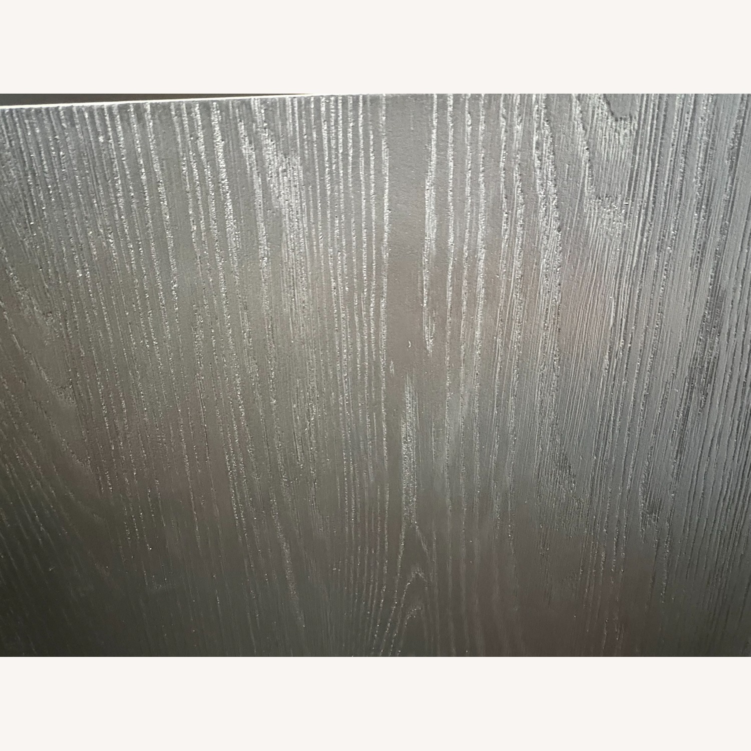 Restoration Hardware Bezier Panel Bed King Black Oak 56" Headboard - image-20