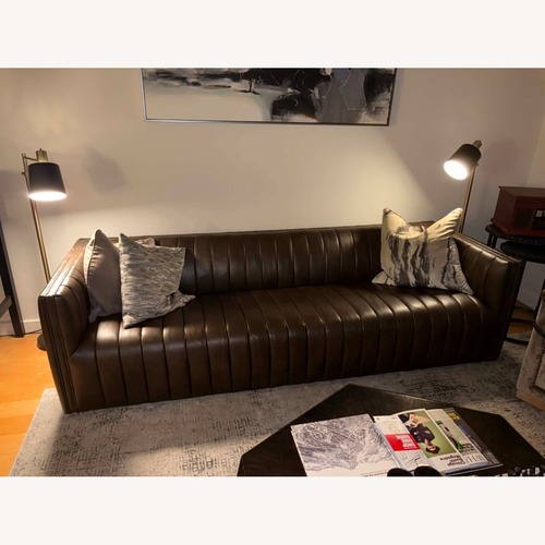 Used Four Hands Augustine Sofa 97" Deacon Wolf for sale on AptDeco