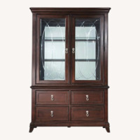 Bob's Discount Furniture Dark Brown Armoire