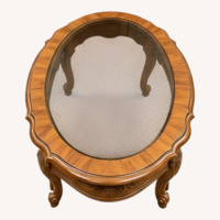 Thomasville Light Brown Wood Coffee Table