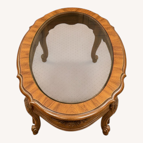 Used Thomasville Light Brown Wood Coffee Table for sale on AptDeco