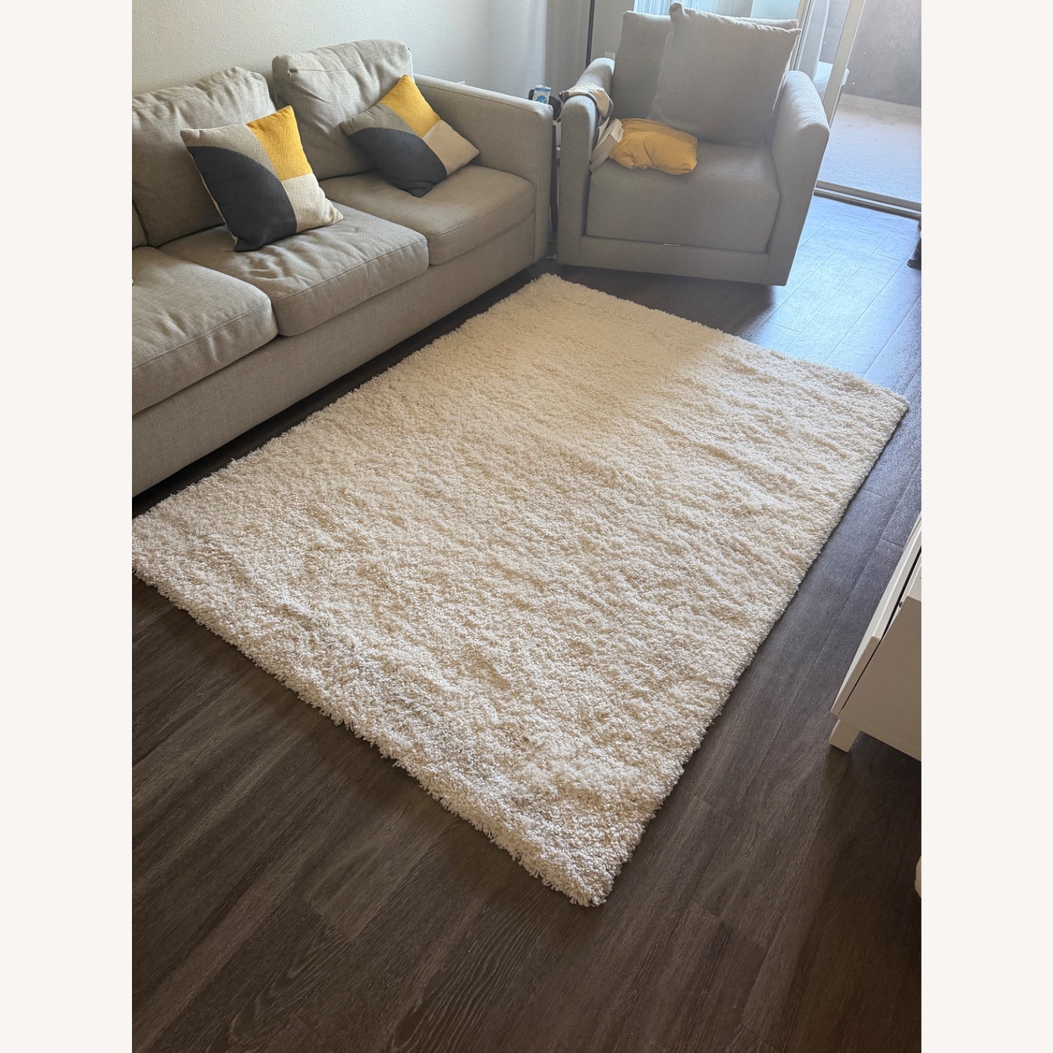 Target Threshold White Area Rug 5' x 7' - image-5