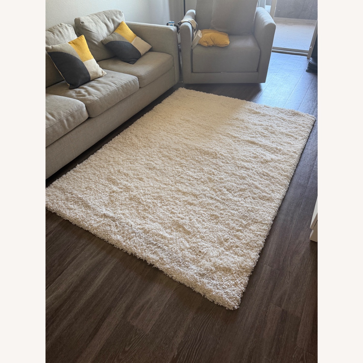 Target Threshold White Area Rug 5' x 7' - image-3