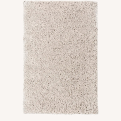 Used Target Threshold White Area Rug 5' x 7' for sale on AptDeco