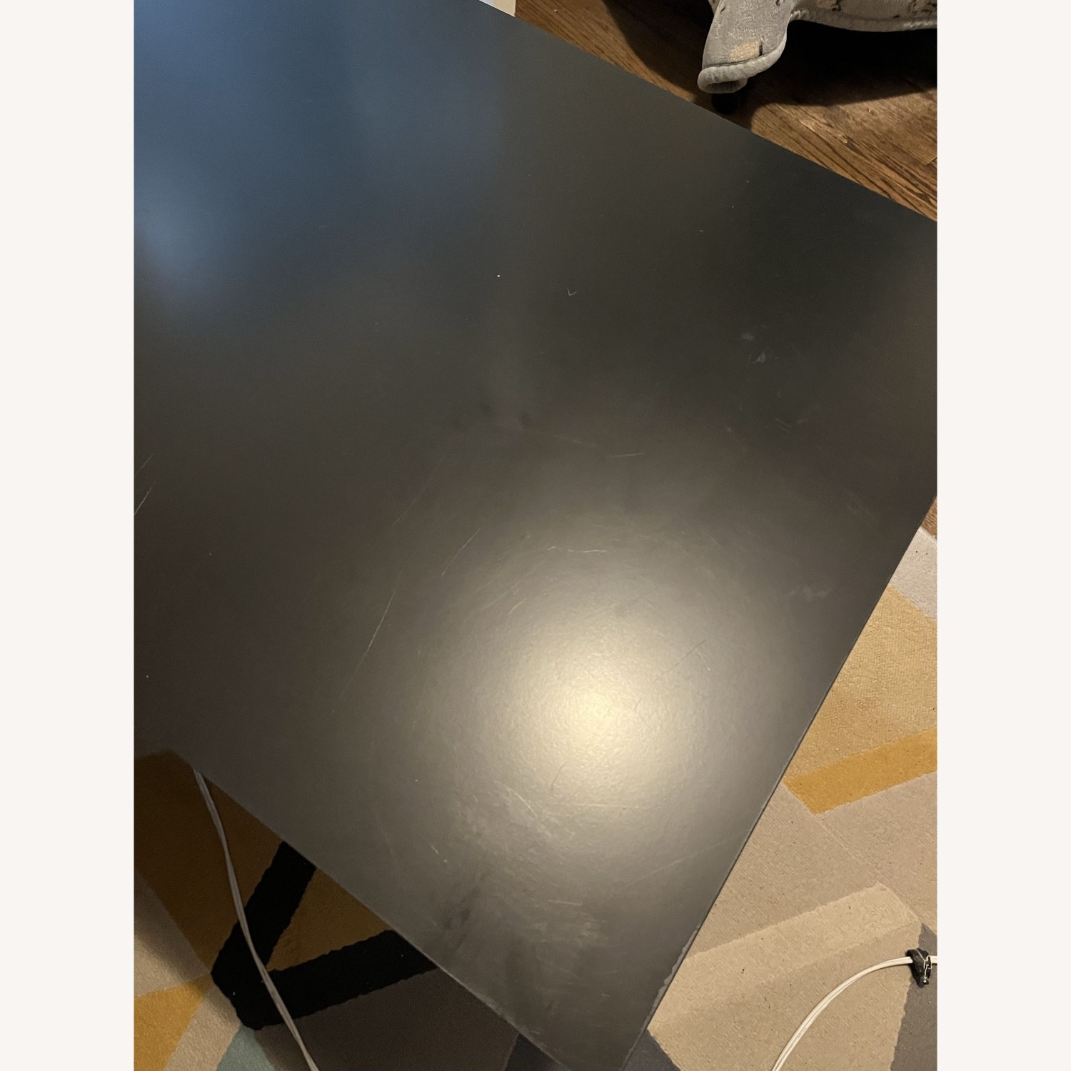 Overstock Mid-Century Black/Walnut Coffee Table with Storage - image-3