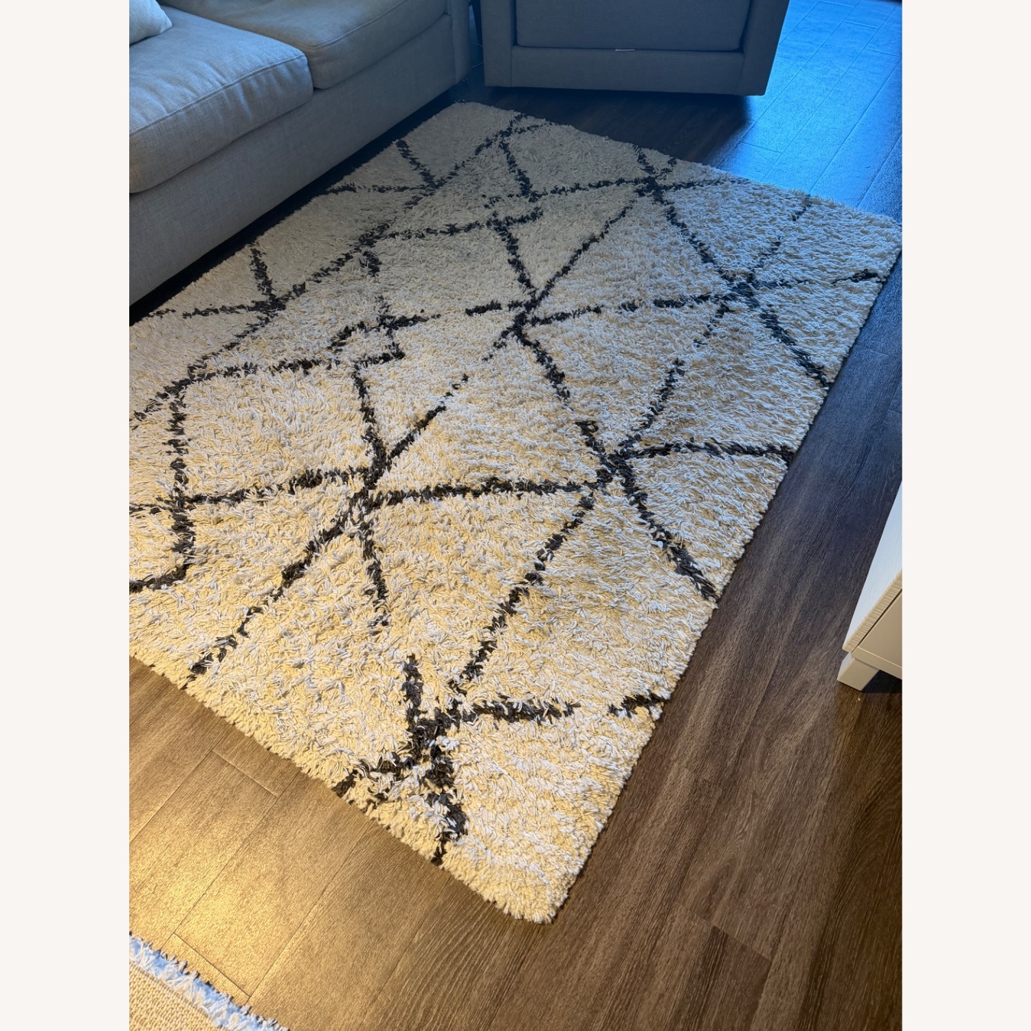 Target Threshold Geometric Woven Area Rug 5X7 - image-2