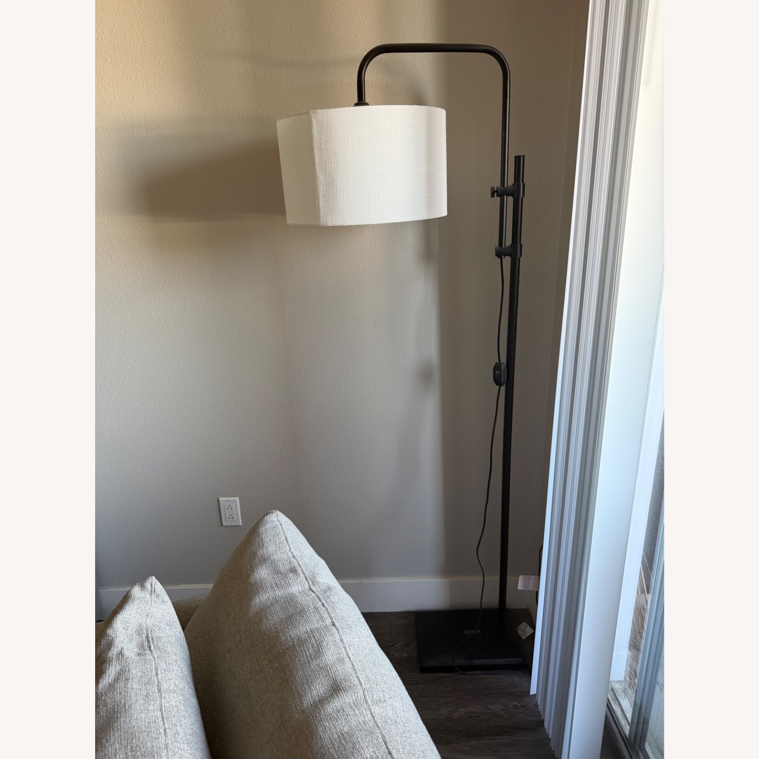 Target Threshold Black Metal Floor Lamp - image-3