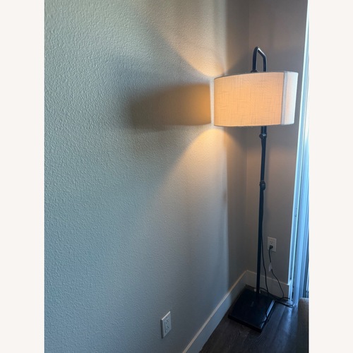 Used Target Threshold Black Metal Floor Lamp for sale on AptDeco