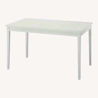 IKEA Laneberg White Dining Table