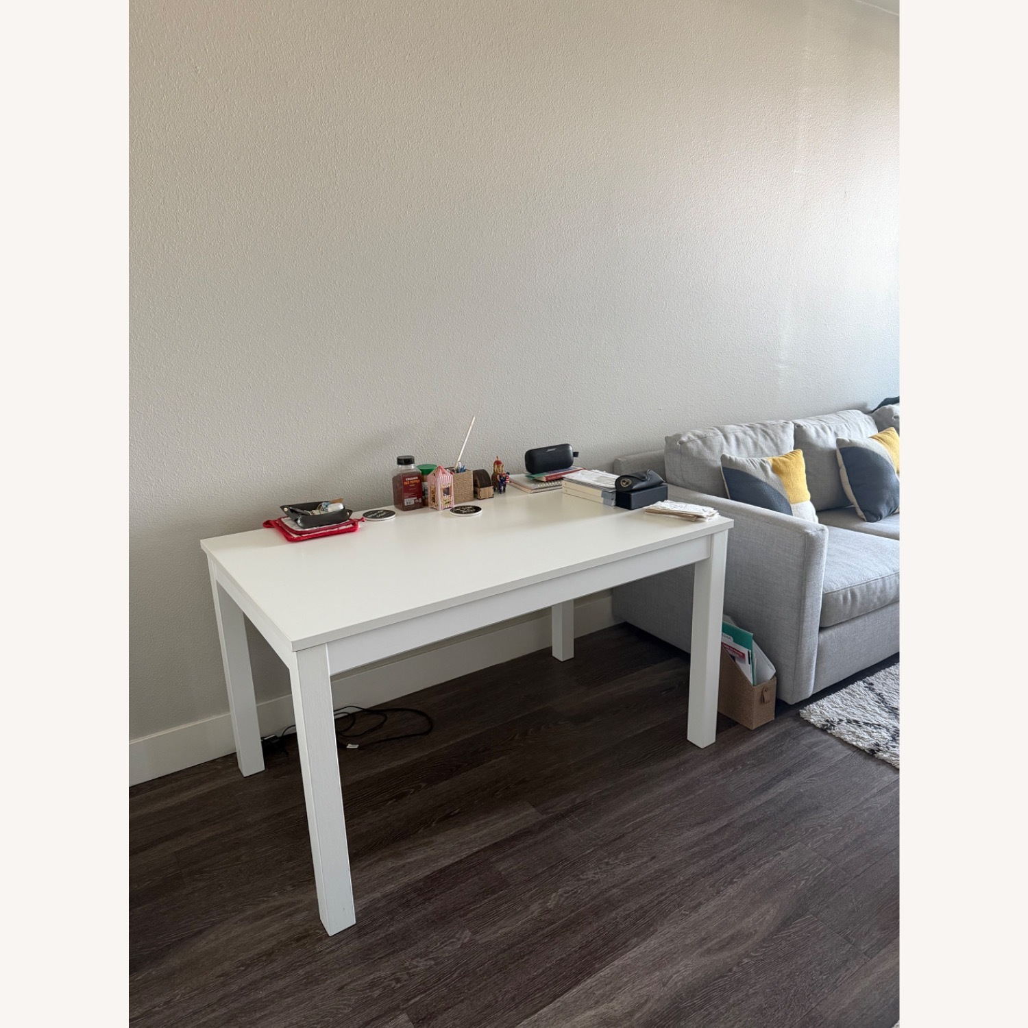 IKEA Laneberg White Dining Table - image-2