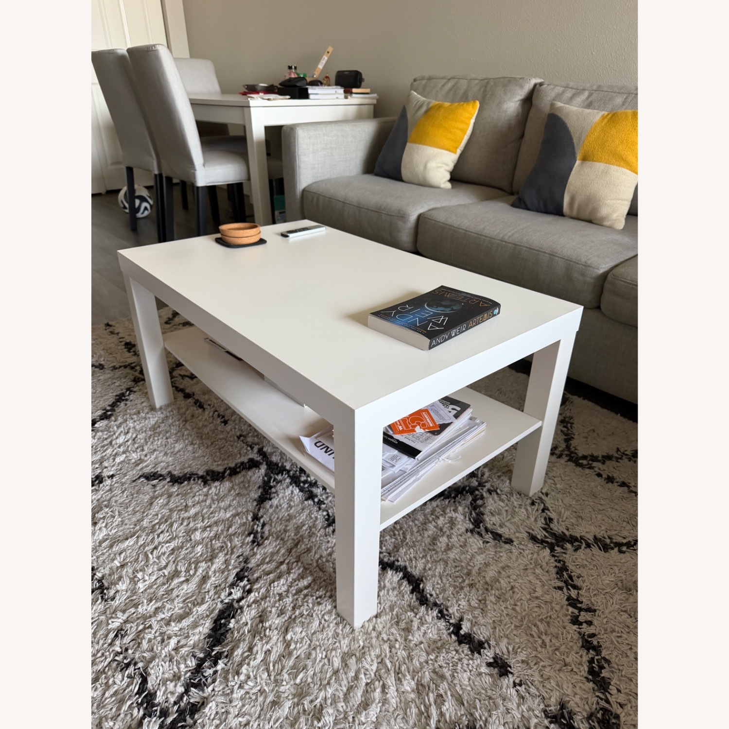 IKEA Lack White Coffee Table - image-4