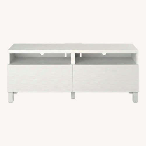 Used IKEA BESTA TV Bench with Drawers for sale on AptDeco