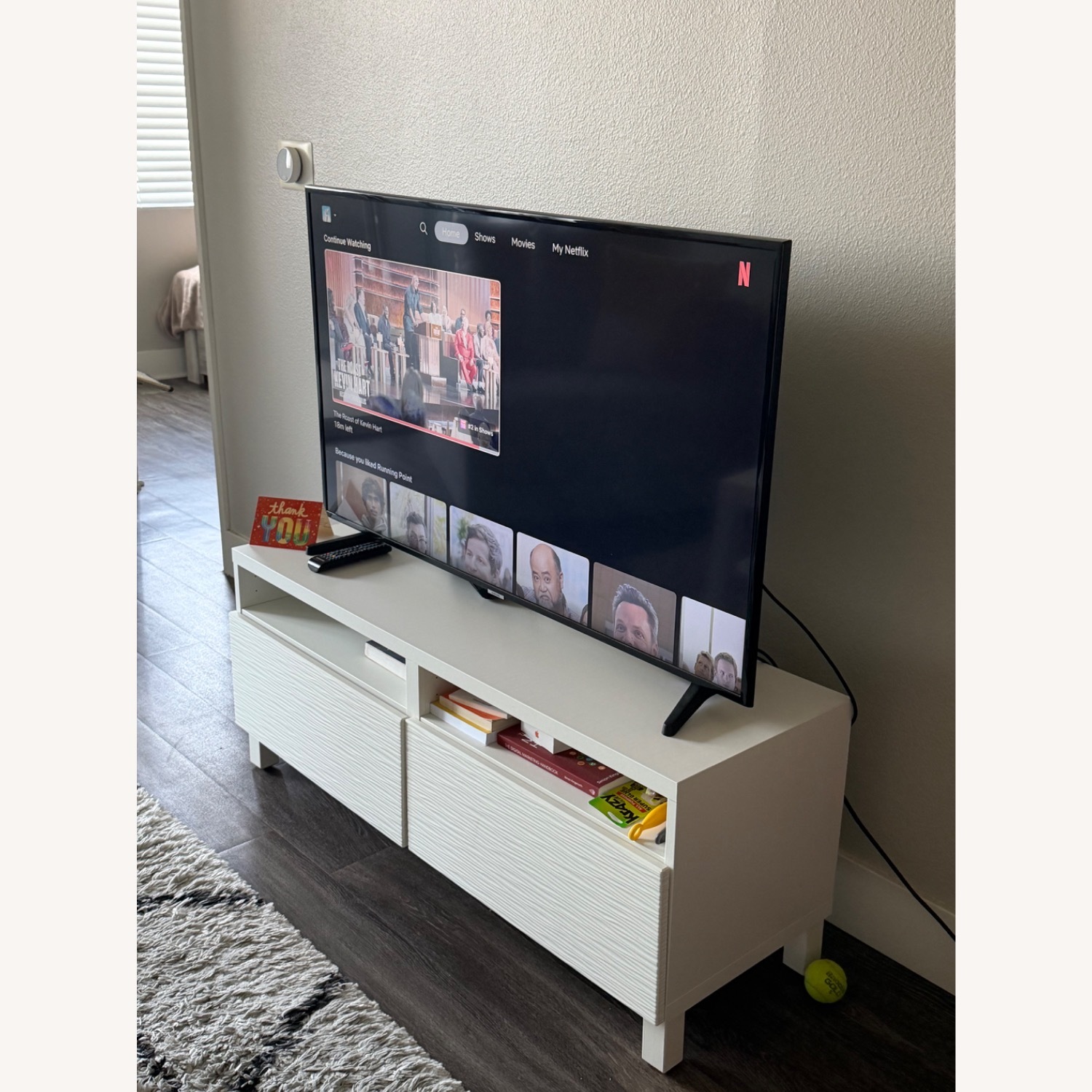 IKEA BESTA TV Bench with Drawers - image-2