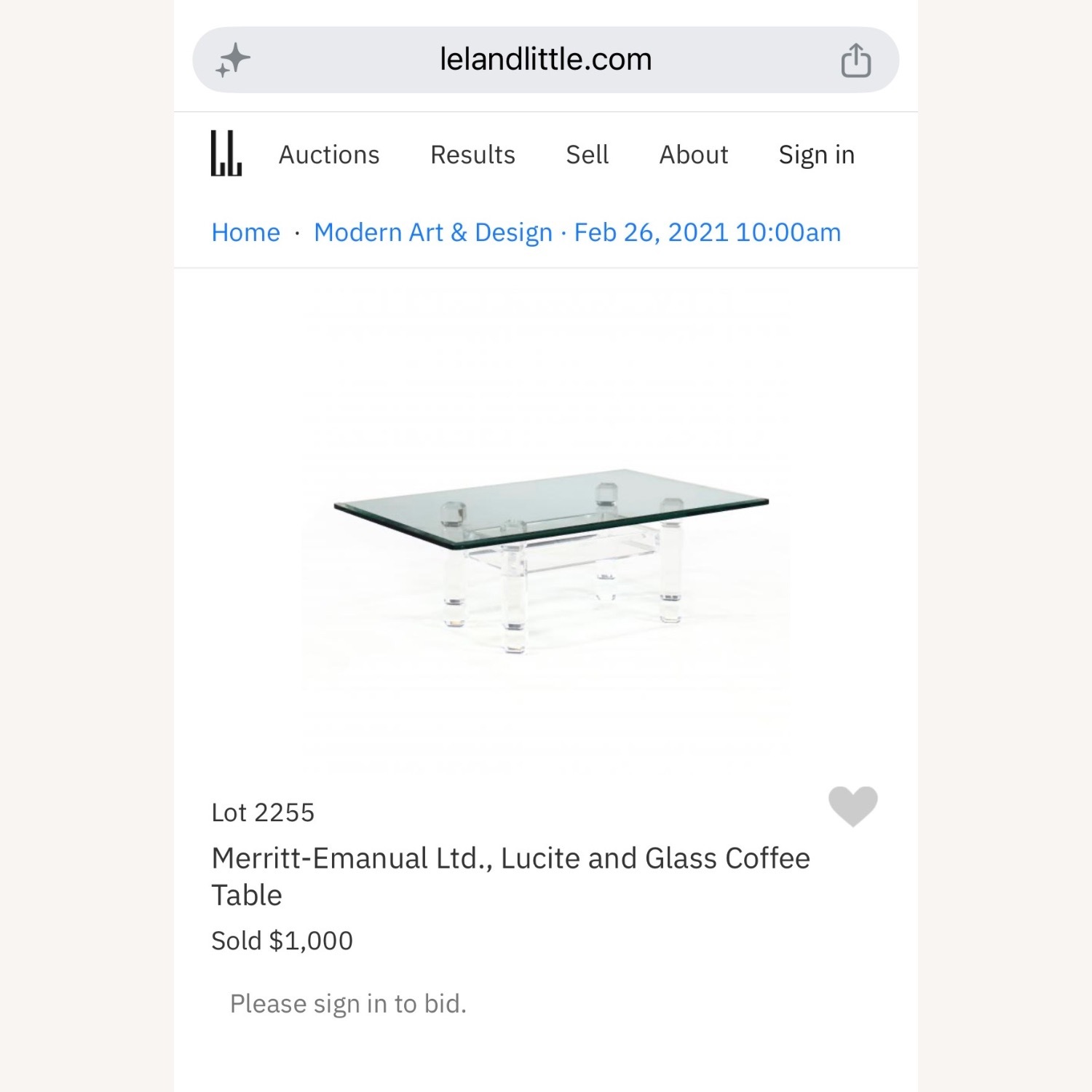Lucite Large and Thick Coffee Table - image-6