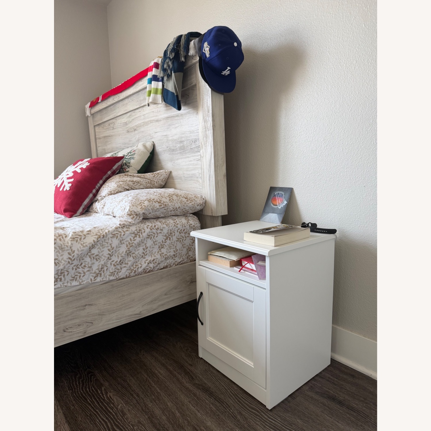 IKEA Songesand White Nightstand - image-2
