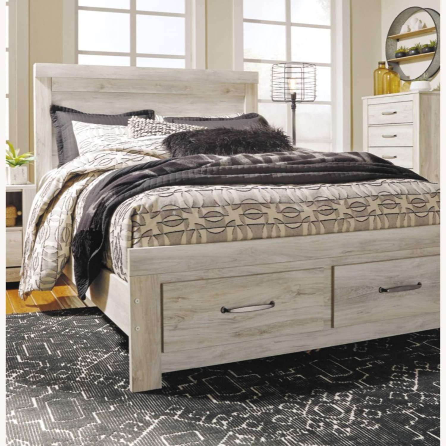 Ashley Furniture Bellaby Queen Platform Bed W Storage - image-6