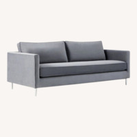 West Elm Harris Dove Gray Loft Sofa