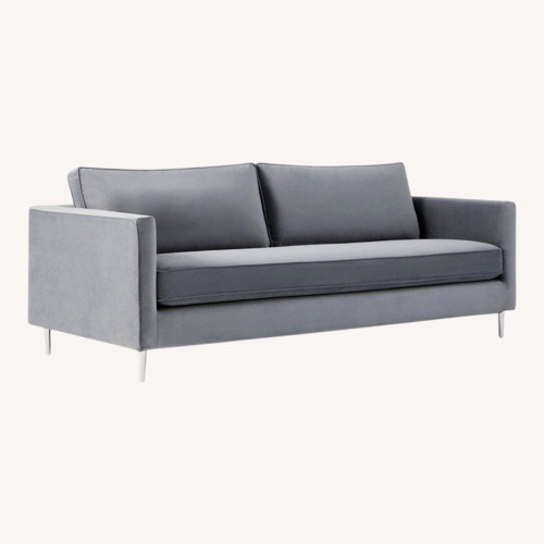 Used West Elm Harris Dove Gray Loft Sofa for sale on AptDeco