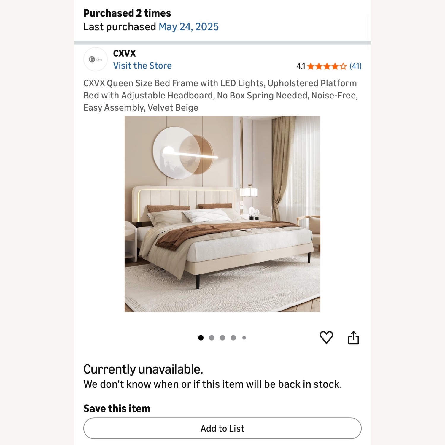 Queen Bed Frame - image-2
