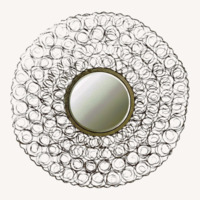 Global Views Curly Nickel Large Mirror