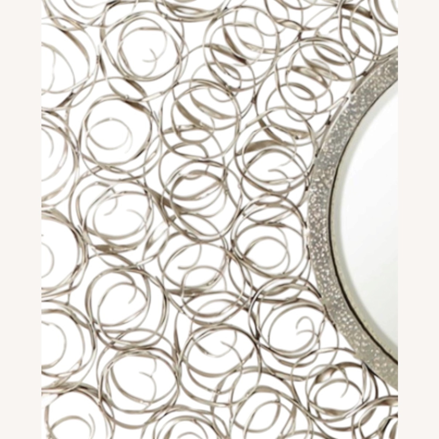 Global Views Curly Nickel Large Mirror - image-3