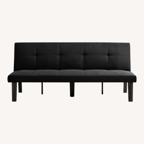 Used Target Black Fabric Futon for sale on AptDeco