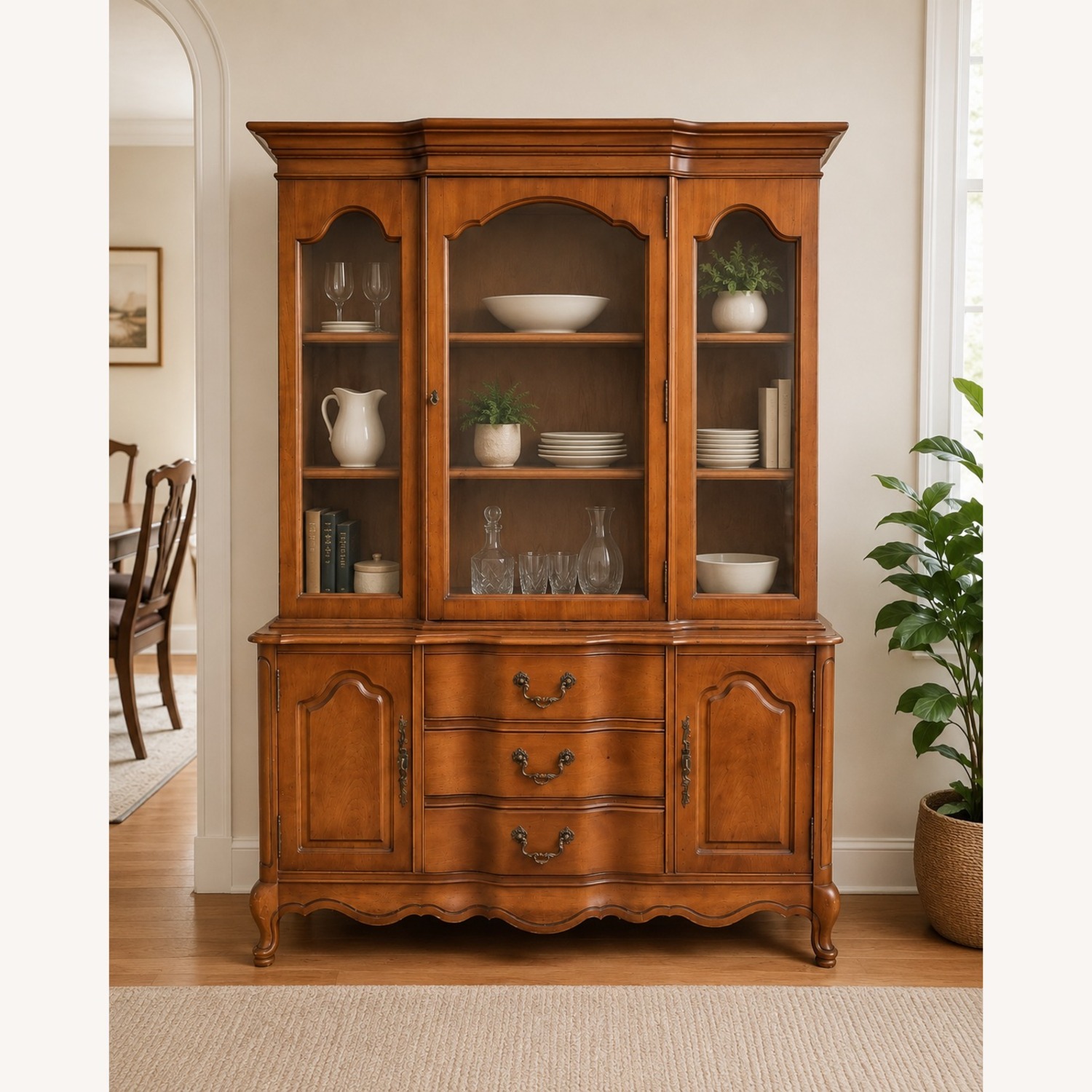 Bassett China Cabinet - image-0