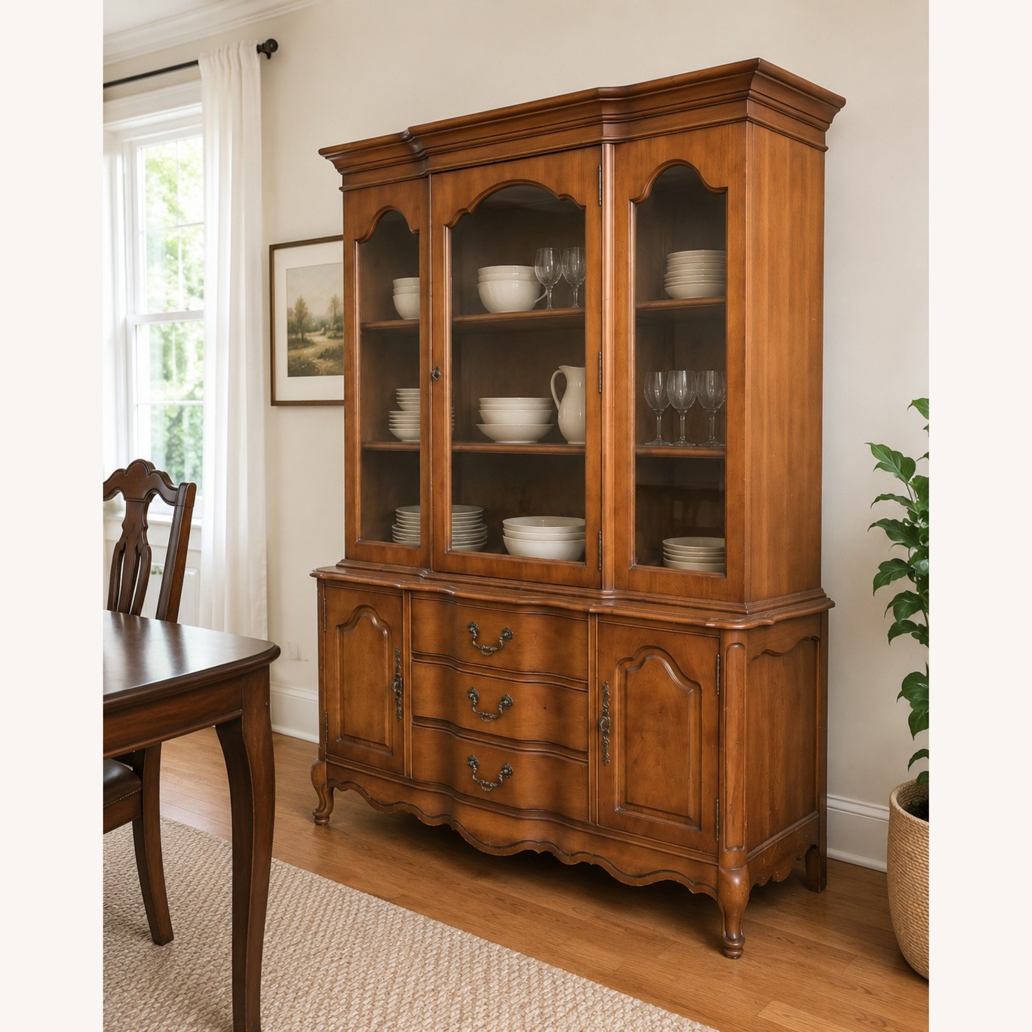 Bassett China Cabinet - image-1