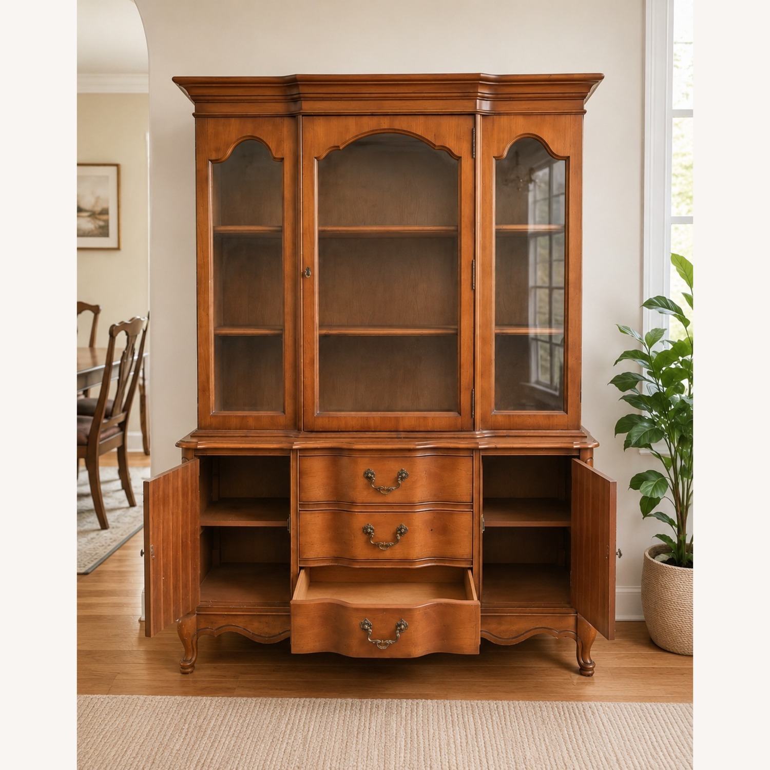 Bassett China Cabinet - image-3