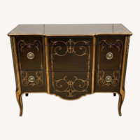 Neoclassical Paint Decorated Commode Dresser