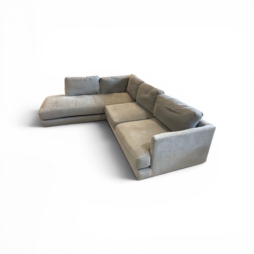 Used West Elm Haven Two-Piece Sectional Gray for sale on AptDeco