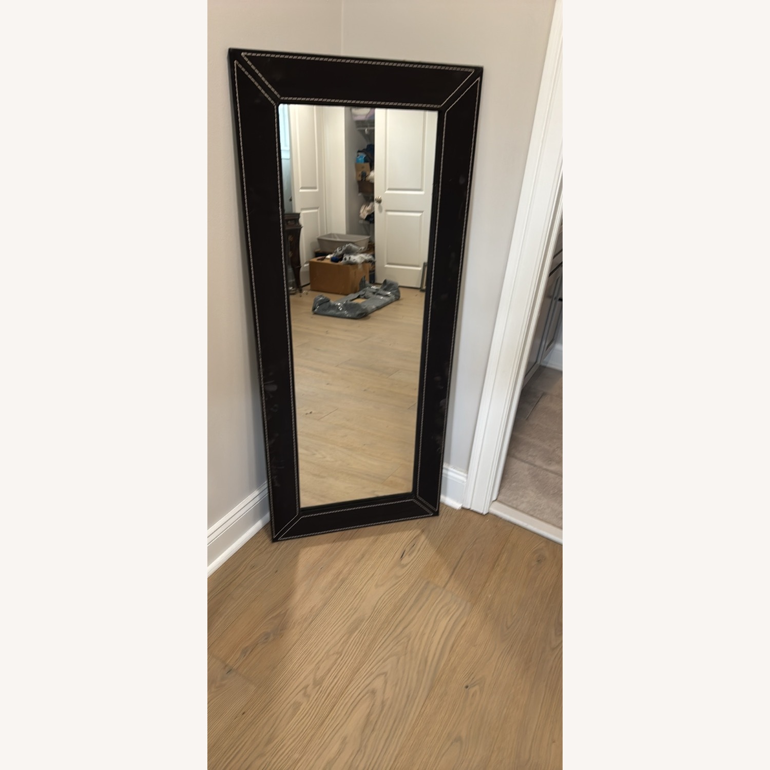 IKEA JONDAL Black Wall Mirror - image-1