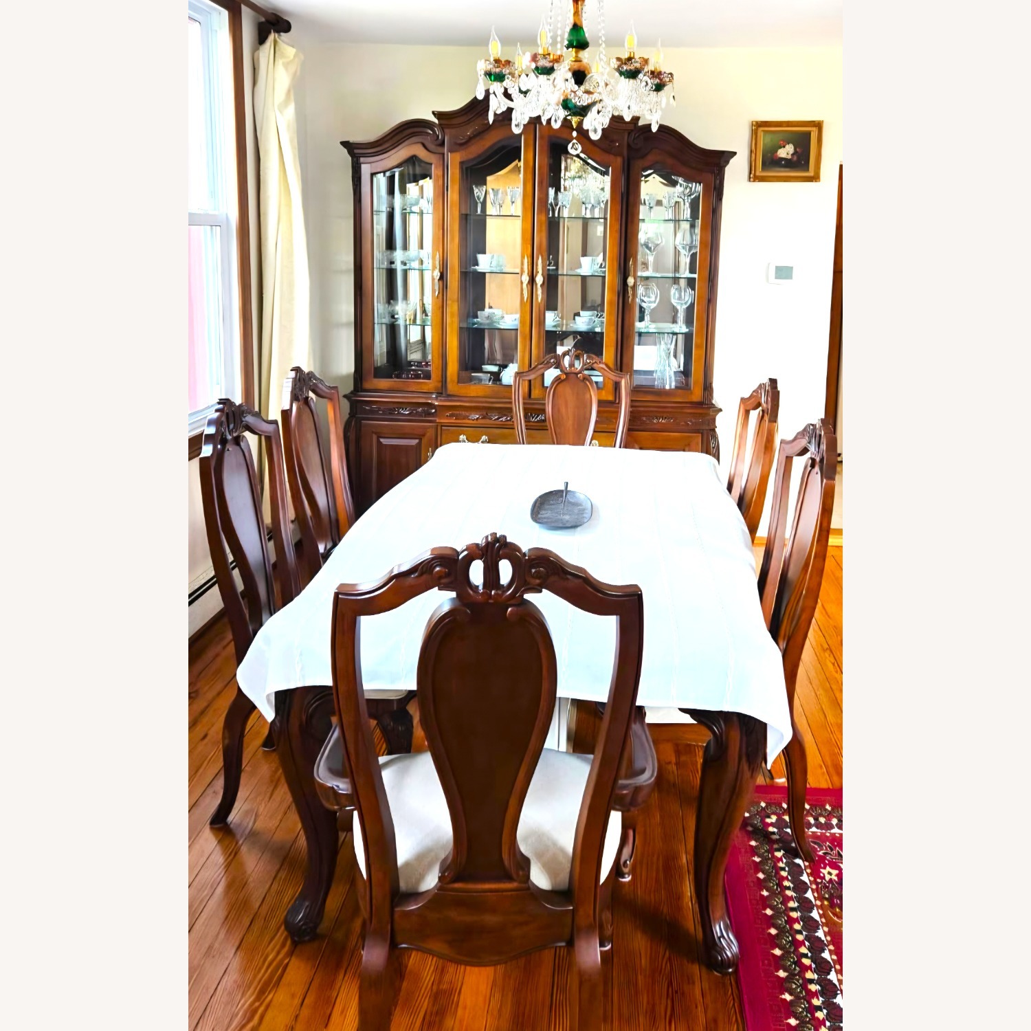 American Drew Solid Wood China Cabinet - image-4