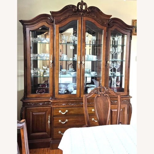 Used American Drew Solid Wood China Cabinet for sale on AptDeco