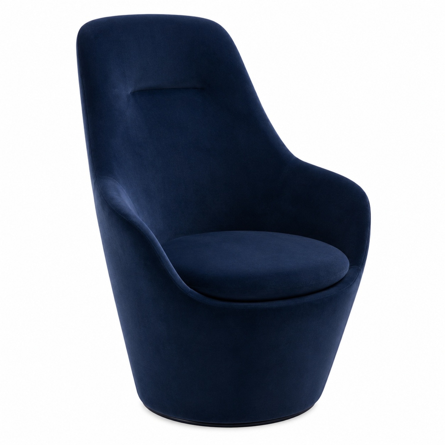 Lazzoni Lande Blue Fabric Armchair - image-4