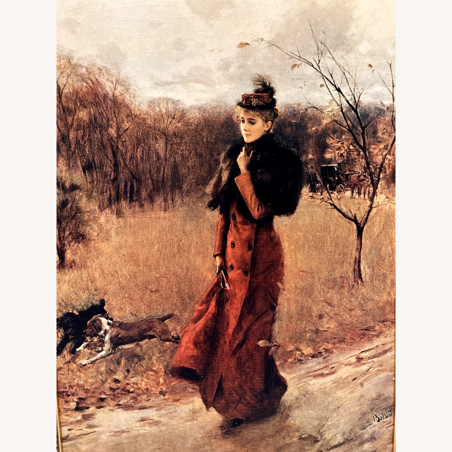 Unique Vintage Framed Painting  - image-3